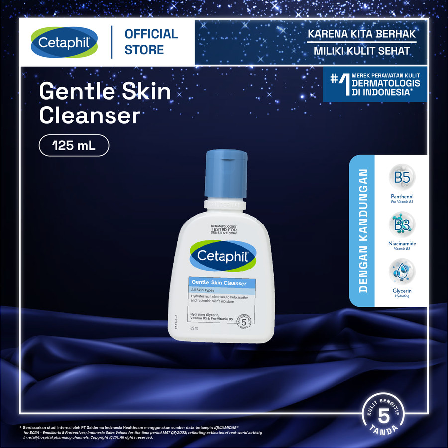 Panduan Simple Skincare Routine Pagi dan Malam untuk Remaja Berkulit Kering Cetaphil Gentle Skin Cleanser
