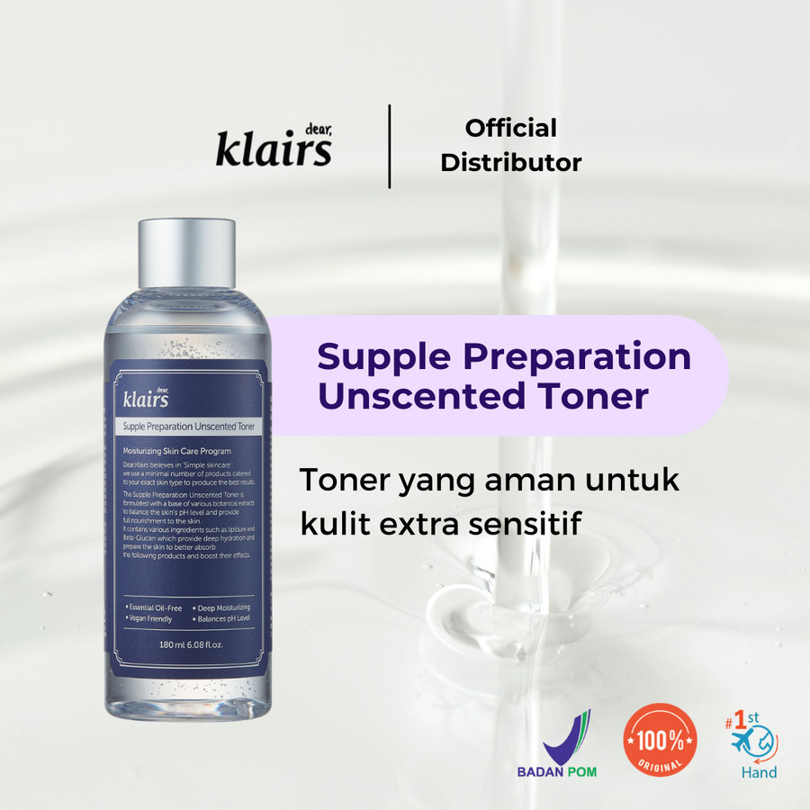 Panduan Simple Skincare Routine Pagi dan Malam untuk Remaja Berkulit Kering Klairs Supple Preparation Unscented Toner