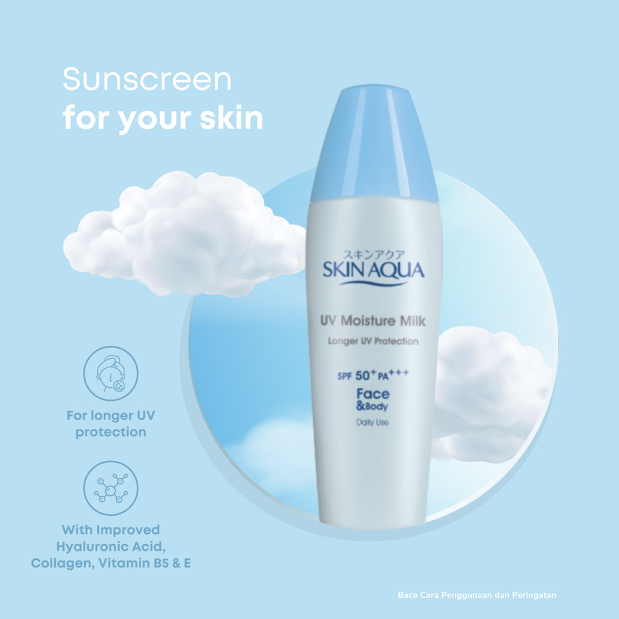 Panduan Simple Skincare Routine Pagi dan Malam untuk Remaja Berkulit Kering Skin Aqua UV Moisture Milk